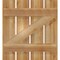 Ekena Millwork Spaced Board-n-Batten Shutters w/Z-Bar, Rough Sawn Western Red Cedar, 23W x 25H, PR RBS06Z23X025RWR - alternate 4